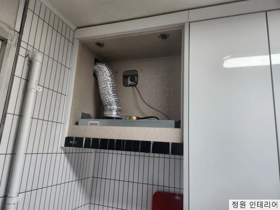 주방 후드교체, 대구 한신중앙아파트 가성비 시공비 현장 사진 5