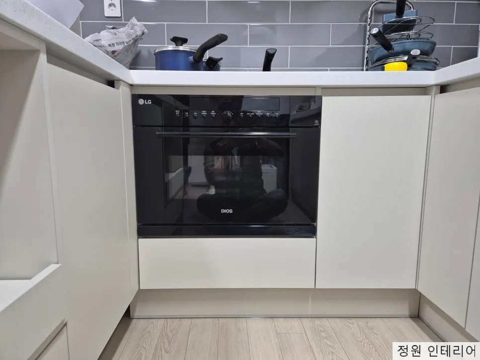 부산 금정구 청룡동 로봇청소기장 리폼, 경동아파트 로보락 S9 슬림 직배수 맞춤 시공 작업 전