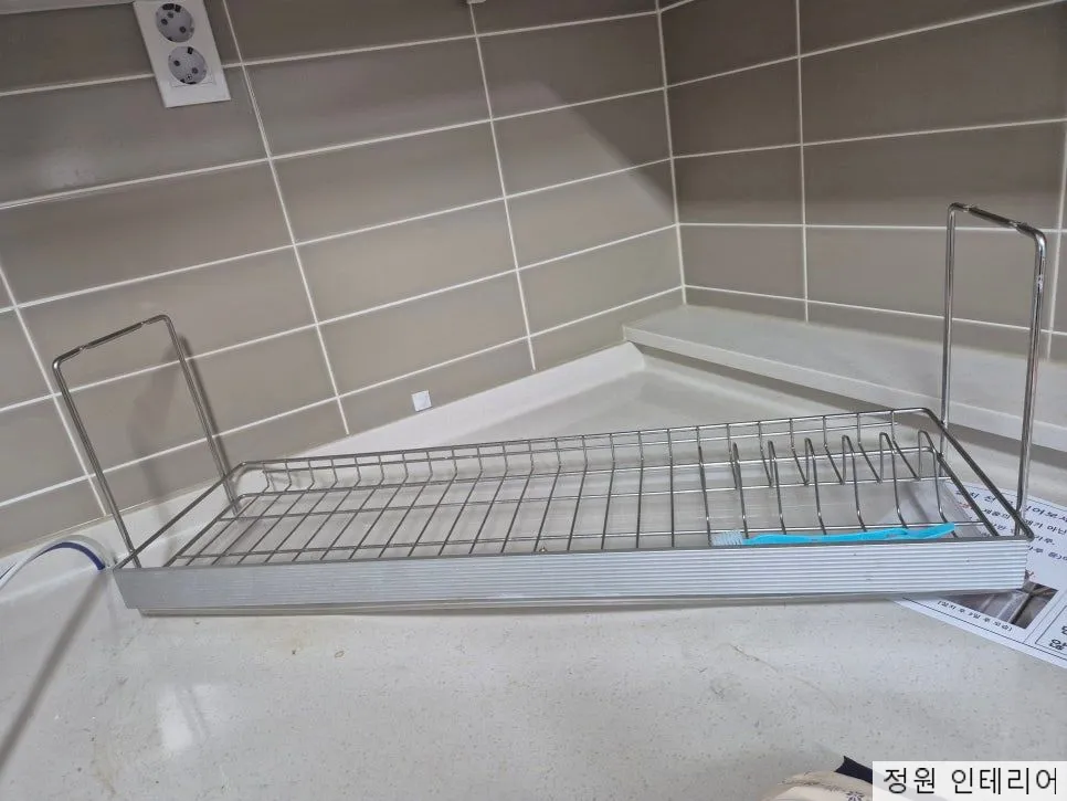 부산 싱크볼 교체 시공 │ 백조 고니 ECNRW8630 G7 폭포수 수전 음식물처리기 재설치 │ 사하구 몰운대롯데캐슬 현장 사진 3