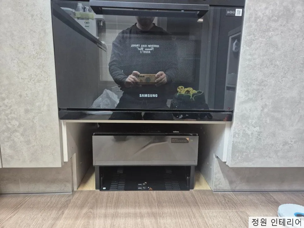 부산 로봇청소기장 제작 하부장 리폼 시공 사례 by대성더베르힐 현장 사진 10