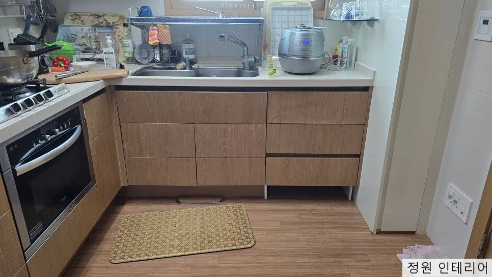 안동 로봇청소기장 리폼 로보락 수납장 제작 시공사례 by안동센트럴자이 현장 사진 3