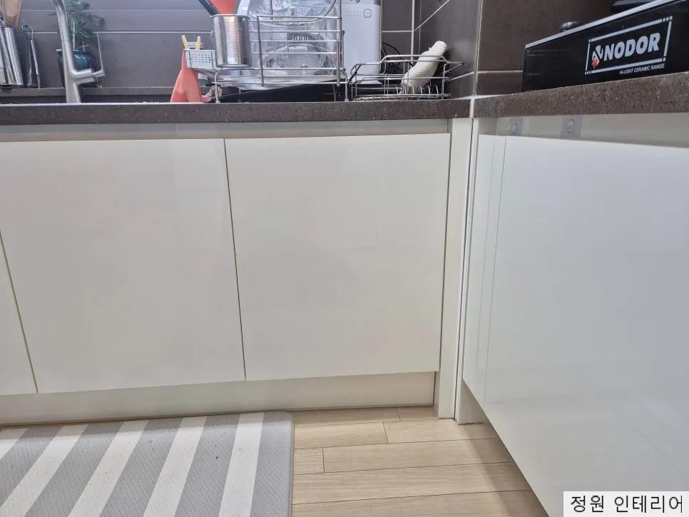 창원 성산구 로봇청소기장 리폼 센텀푸르지오 로보락 S10 직배수 설치를 위한 맞춤 시공 후기 현장 사진 1