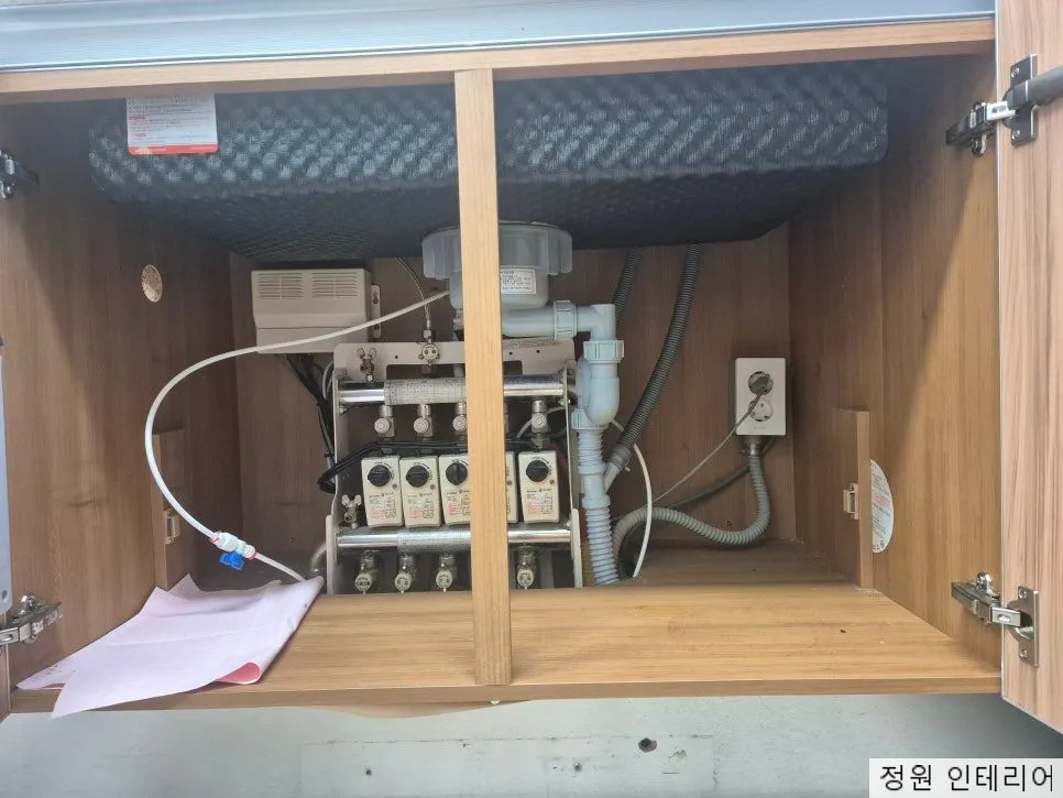 부산 연제구 사각싱크볼 교체 연산자이 야채세척기 철거와 스텐판 마감까지 현장 사진 17