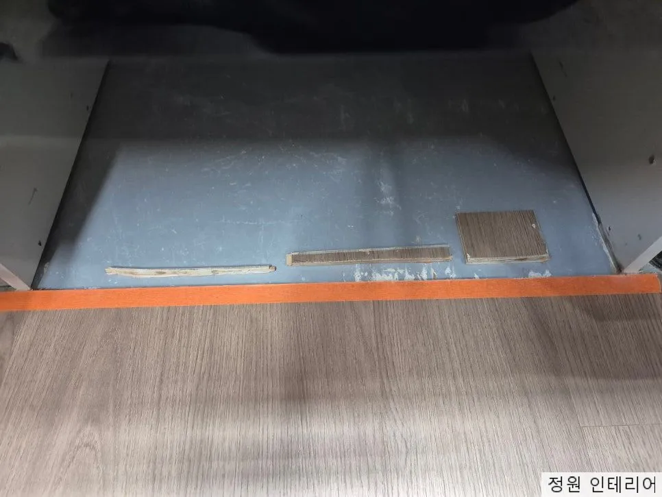 부산 로봇청소기장 제작 하부장 리폼 시공 사례 by대성더베르힐 현장 사진 3