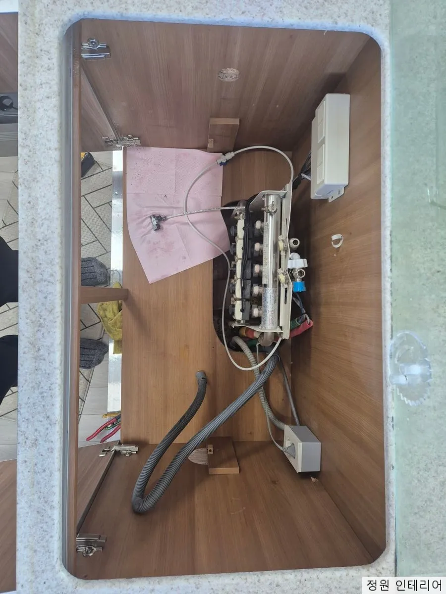 부산 연제구 사각싱크볼 교체 연산자이 야채세척기 철거와 스텐판 마감까지 현장 사진 8