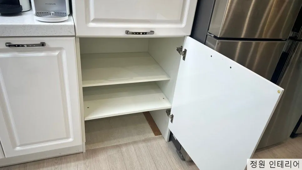 대구 드리미 로봇청소기 수납장 리폼 제작 현장 사진 14