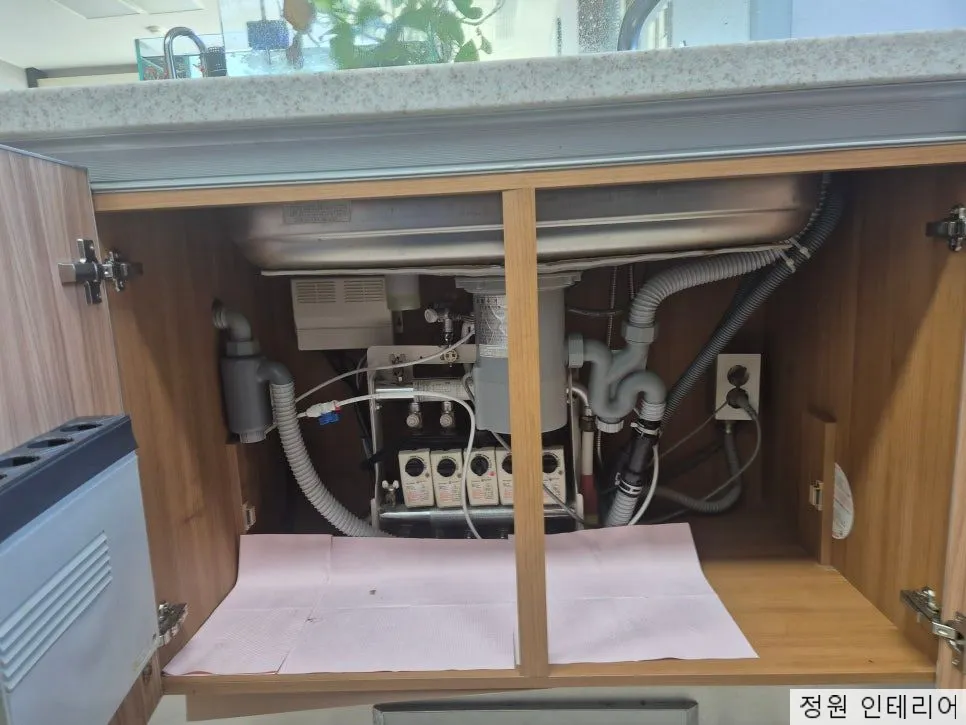 부산 연제구 사각싱크볼 교체 연산자이 야채세척기 철거와 스텐판 마감까지 현장 사진 6